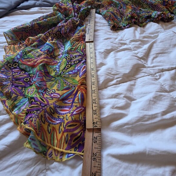 Live 4 Truth Butterfly Sleeve Top Boho Hippie Women's Size XLarge - Picture 5 of 9